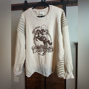 New’m Wild West Cowgirl Sweatshirt